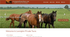 Desktop Screenshot of lexingtonprivatetours.com