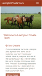 Mobile Screenshot of lexingtonprivatetours.com